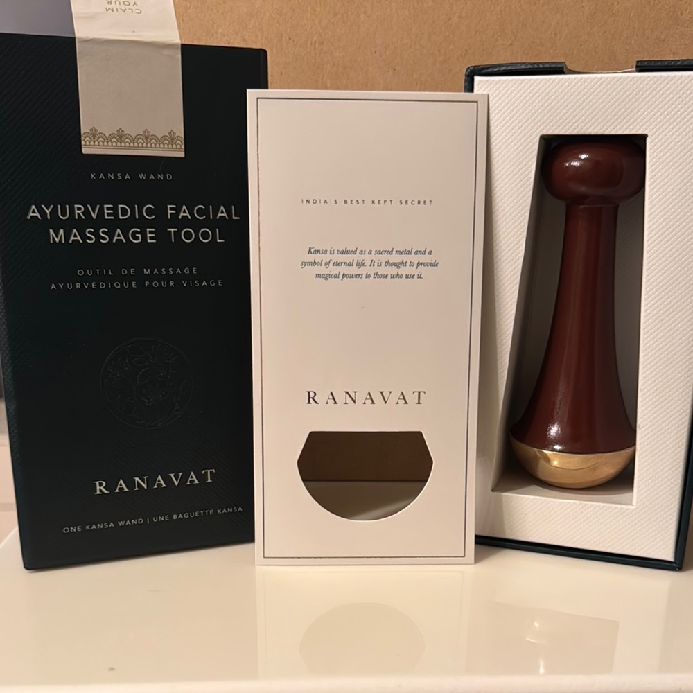 Ranavat Kansa Wand: Ayurvedic Facial Massage Tool